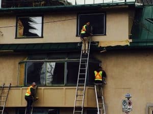 A freshly painted exterior from Mountianview Painters