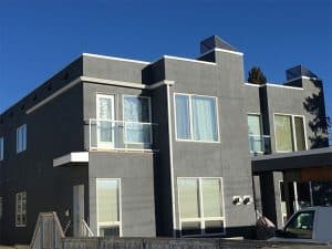 A freshly painted exterior from Mountianview Painters