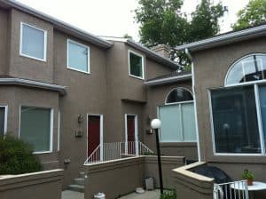 A freshly painted exterior from Mountianview Painters